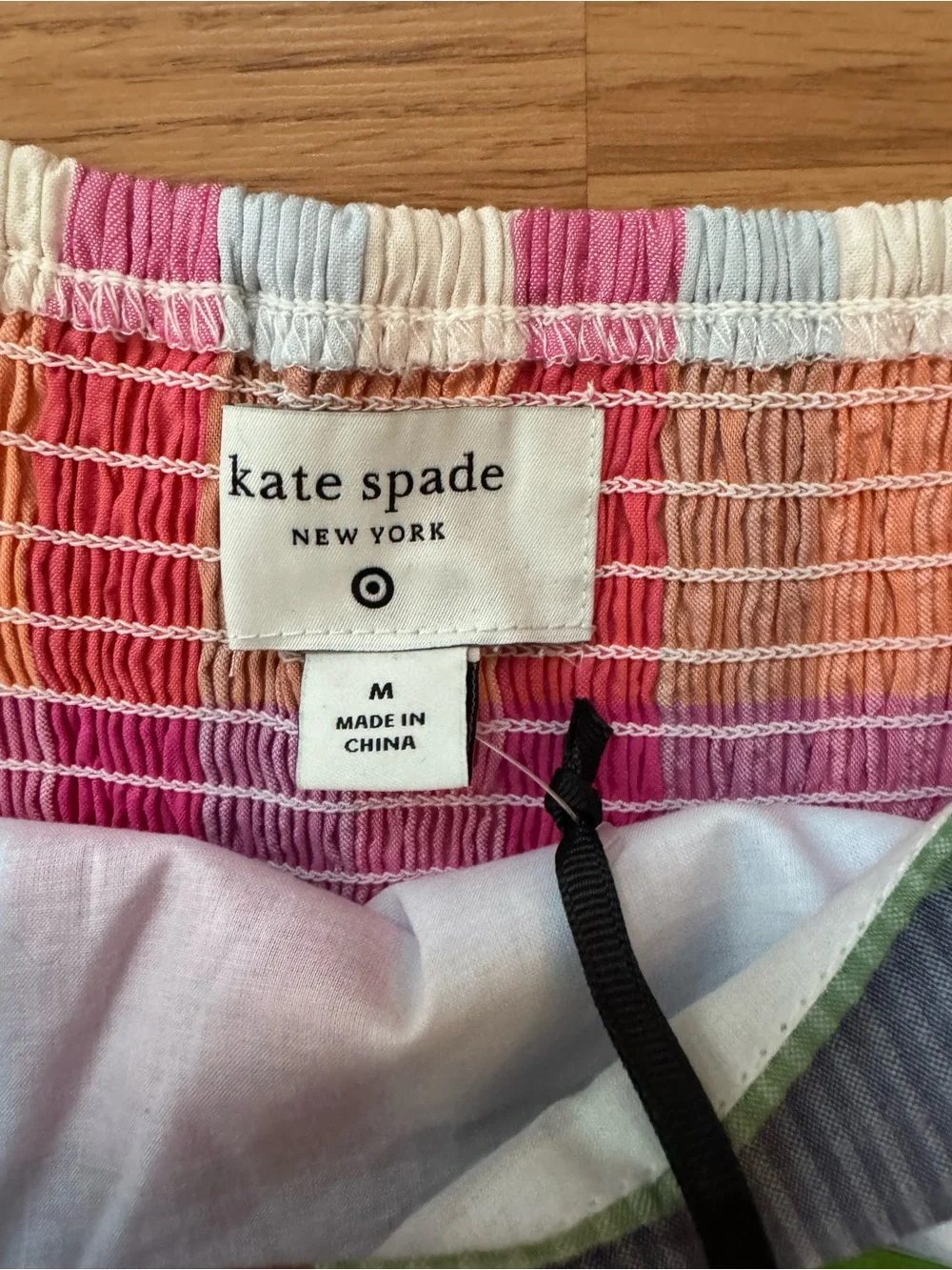 kate spade Multicolor Plaid Dress – Pink, Green, Orange, Purple, White - M